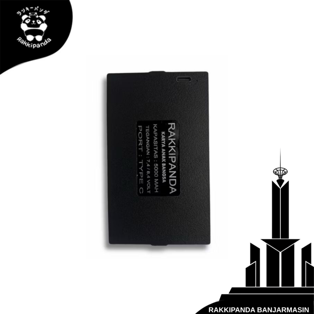 Baterai RakkiPanda SmartLock Door ONASSIS X5 PRO / X6 PRO