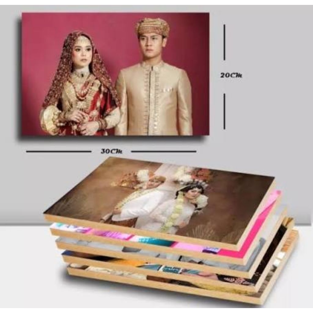 Paling Murah Cetak Foto Media Papan MDF