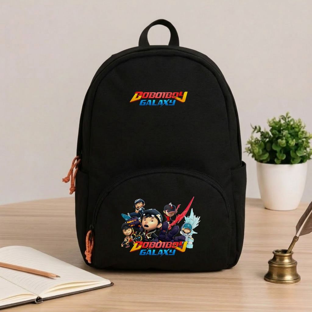 Catenzo - Tas Sekolah Anak Laki-Laki Casual Kasual Ransel Kantong Ori Original Produk Lokal Tas Anti
