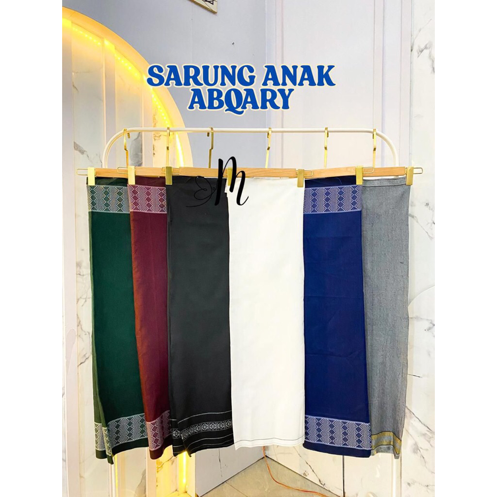 sarung tenun anak umur 5-10 tahun