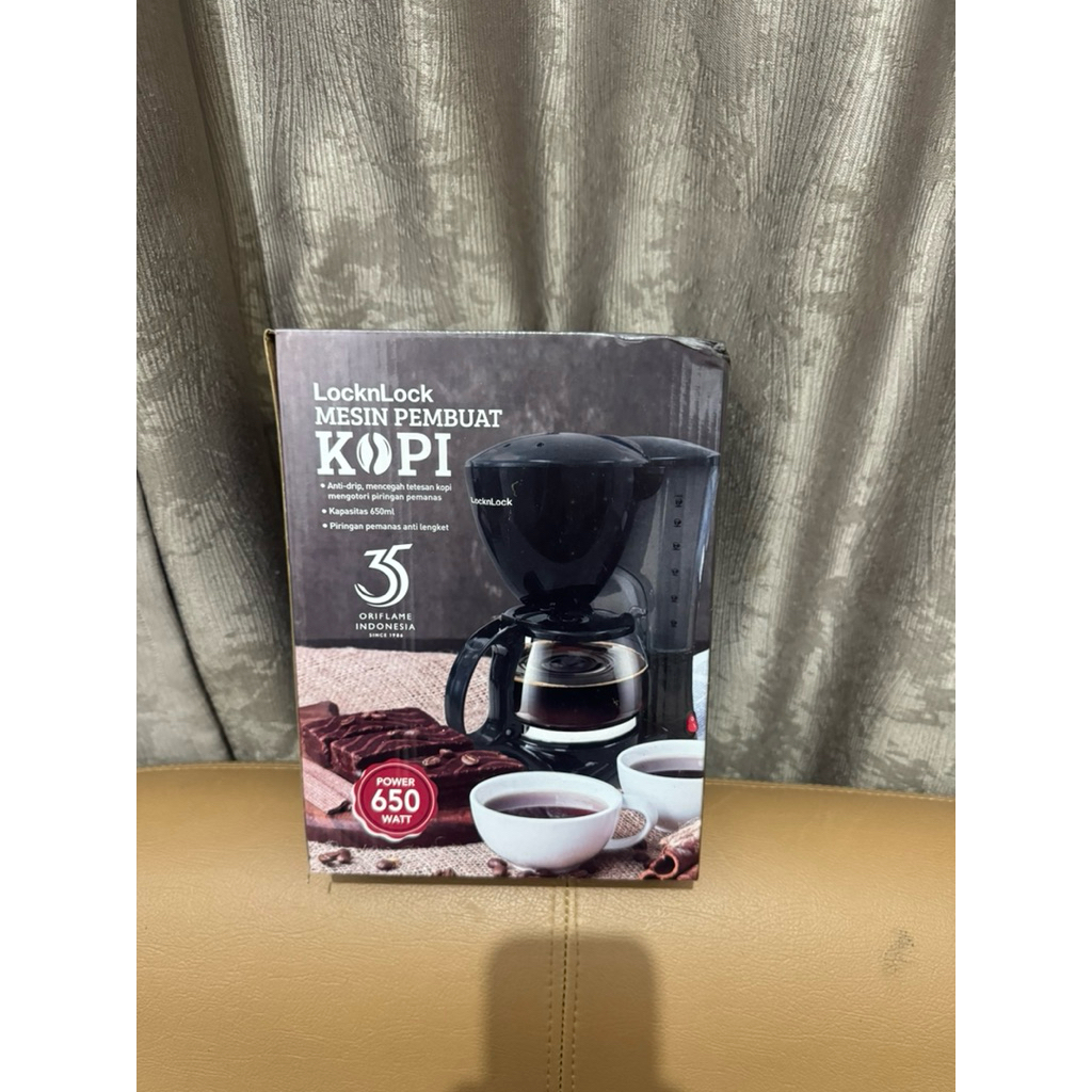 (INSTANT & SAMEDAY ONLY) COFFEE MAKER LOCK N LOCK