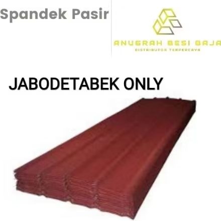 Atap Spandek Pasir 0.35 Panjang 3/4/5/6 Meter