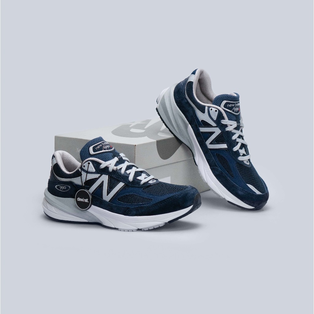 New Balance 990v6 MiUSA Navy White