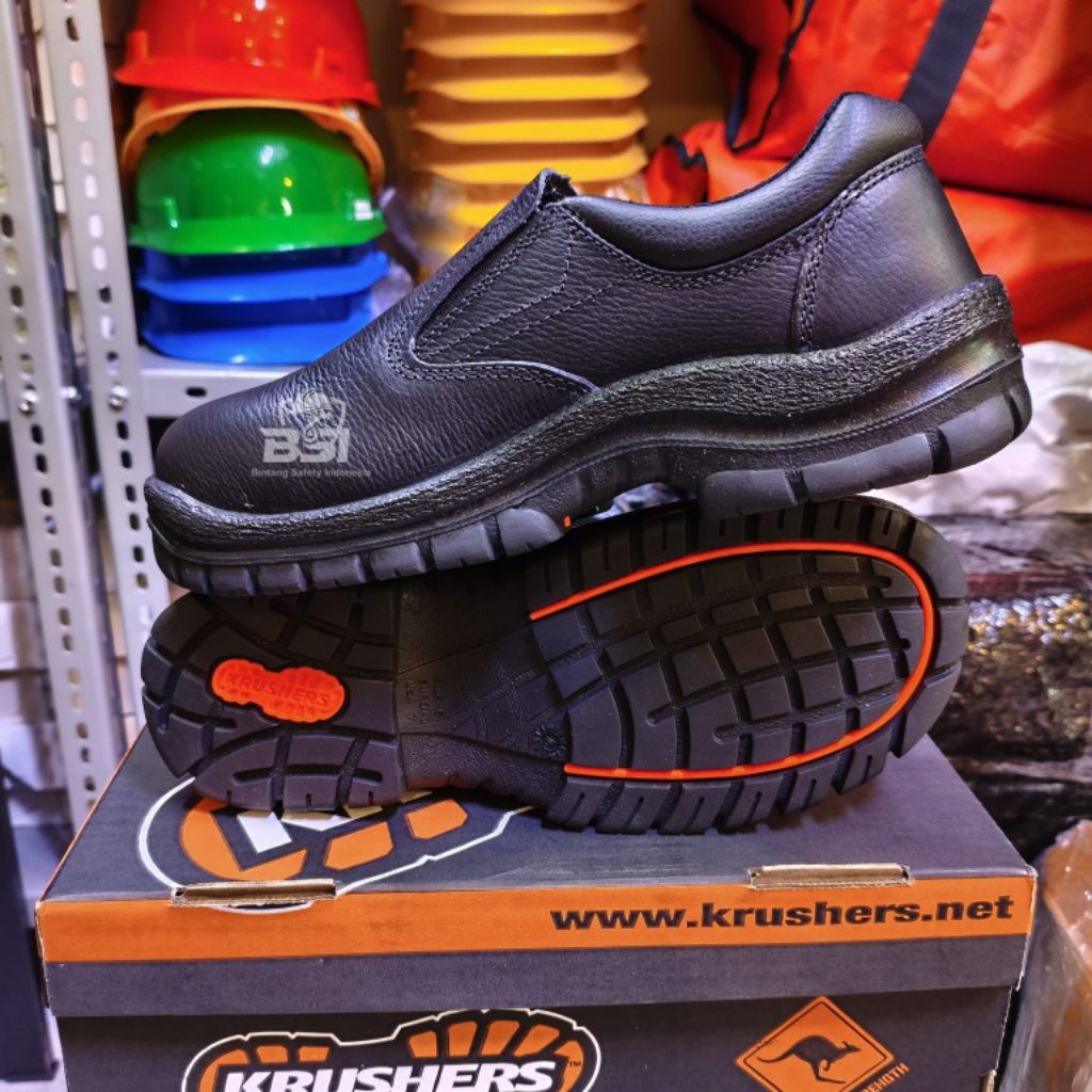 Sepatu Safety Krusher Boston Dan Krusher Alaska berkualitas dan Original Safety Shoes