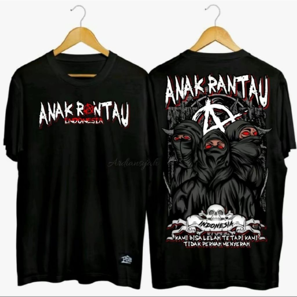 KAOS ANAK RANTAU INDONESIA KAMI BISA LELAH MOTIF PUTIH