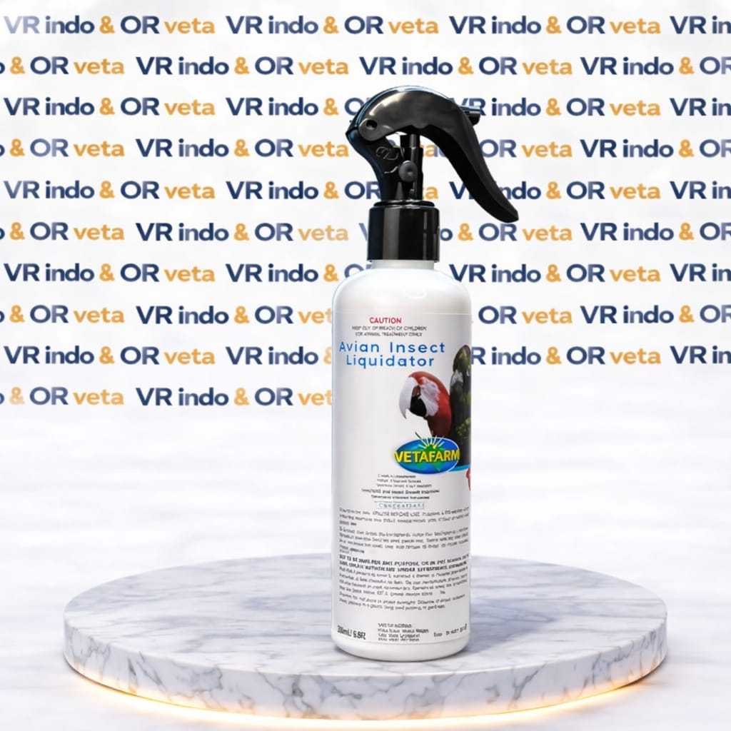 AVIAN INSECT LIQUIDATOR 250ML VETAFARM OBAT KUTU SEMPROT