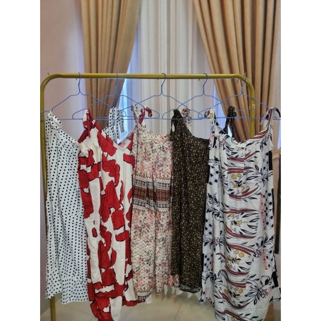 Daster Wanita Yukensi - Bahan Rayon Adem, Ukuran Jumbo LD 120