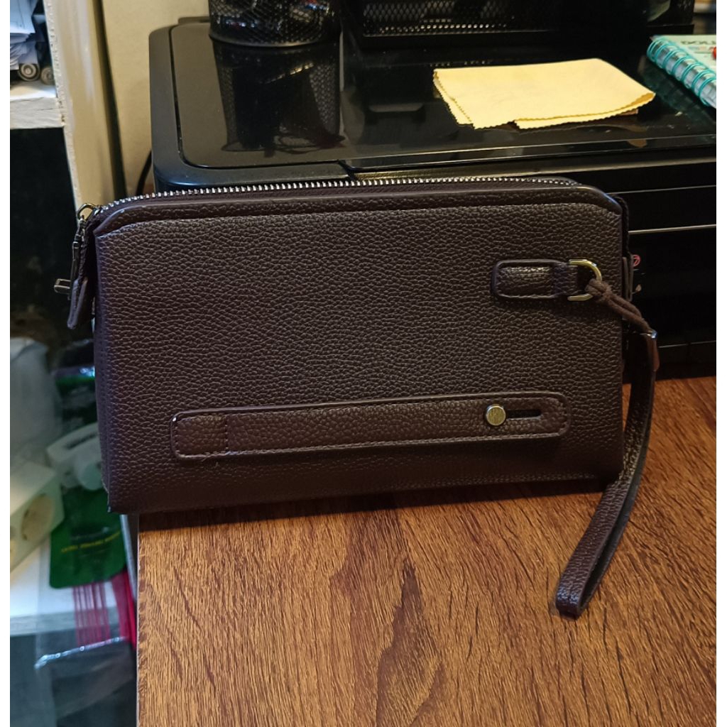 WEIXER Clutch/handbag/tas tangan pria/wanita Preloved W125