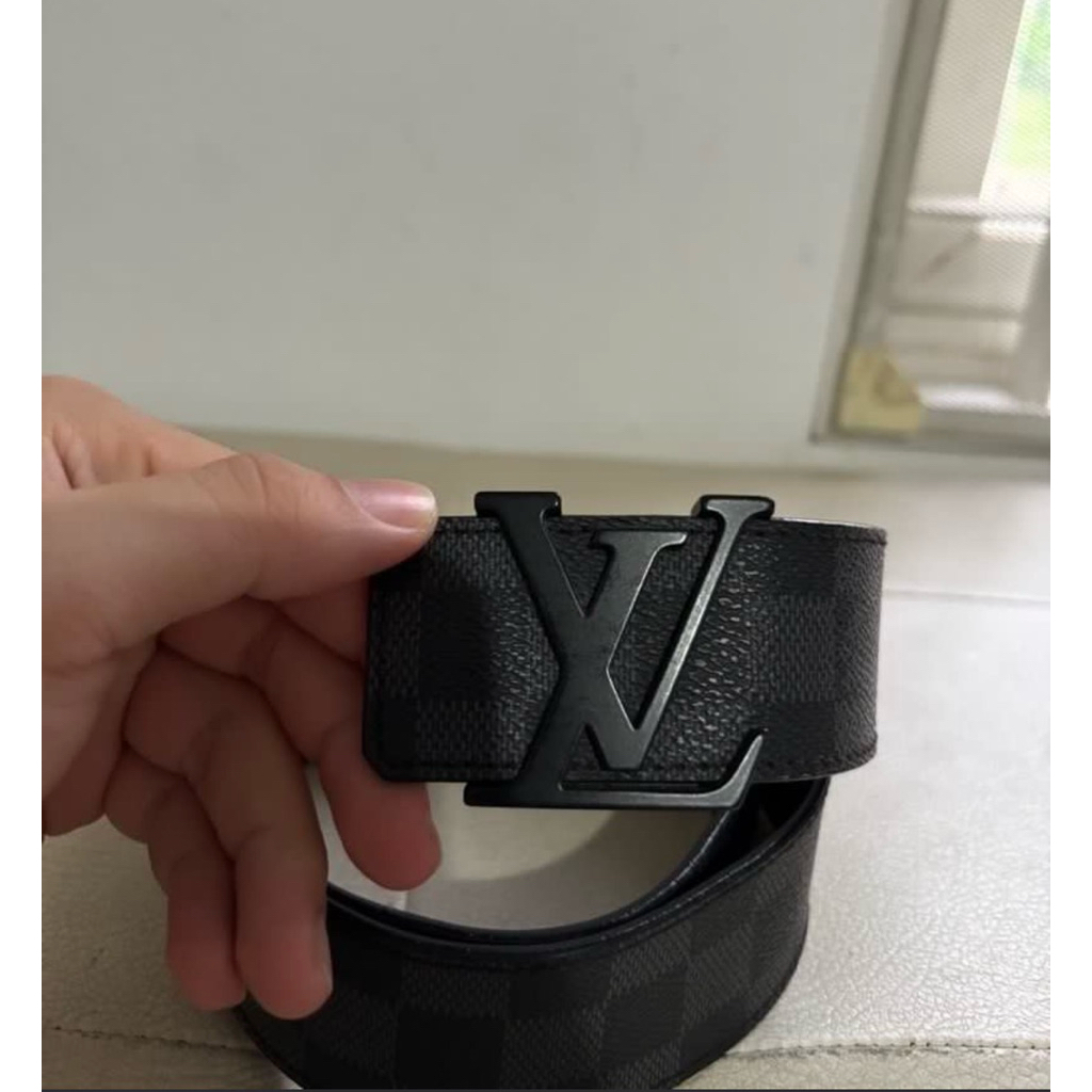 Louis Vuitton Men Damier Belt original
