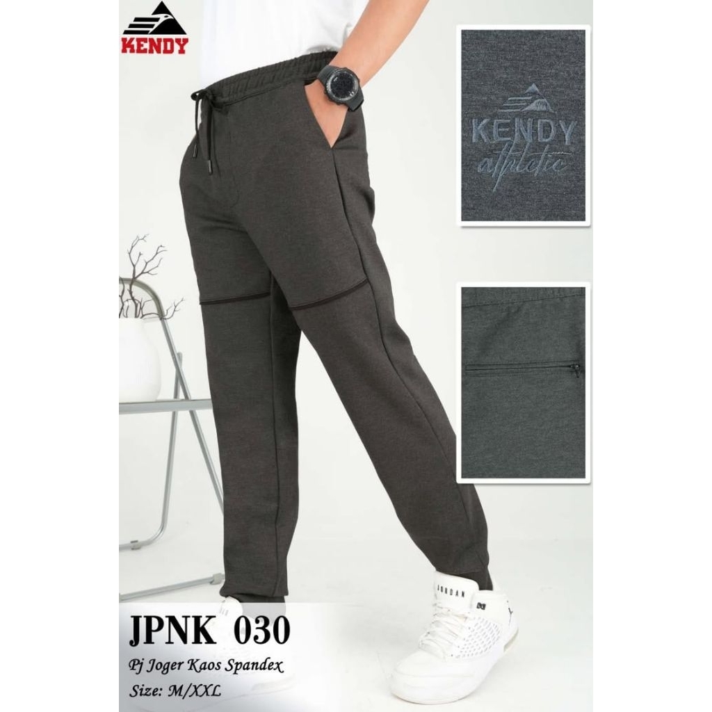 CELANA KENDY PANJANG JOGER POLOS SCUBA PREMIUM