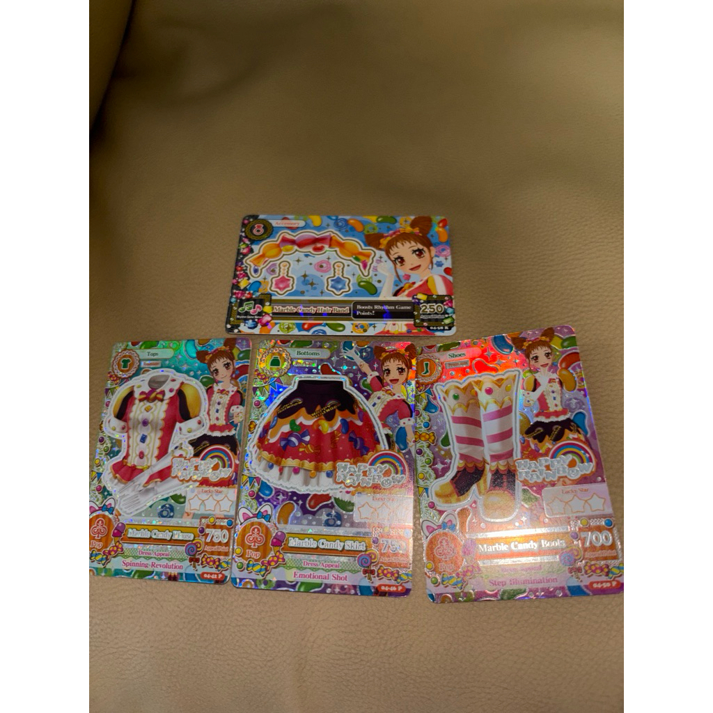 Aikatsu Otome Marble Candy Premium Card Set n