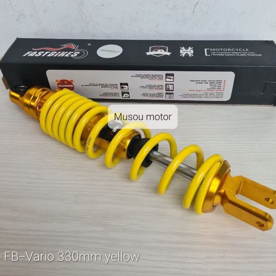 Monoshock Shock VARIO FastBikes/SHOCKBREAKER Fastbikes 330 mm belakang Vario