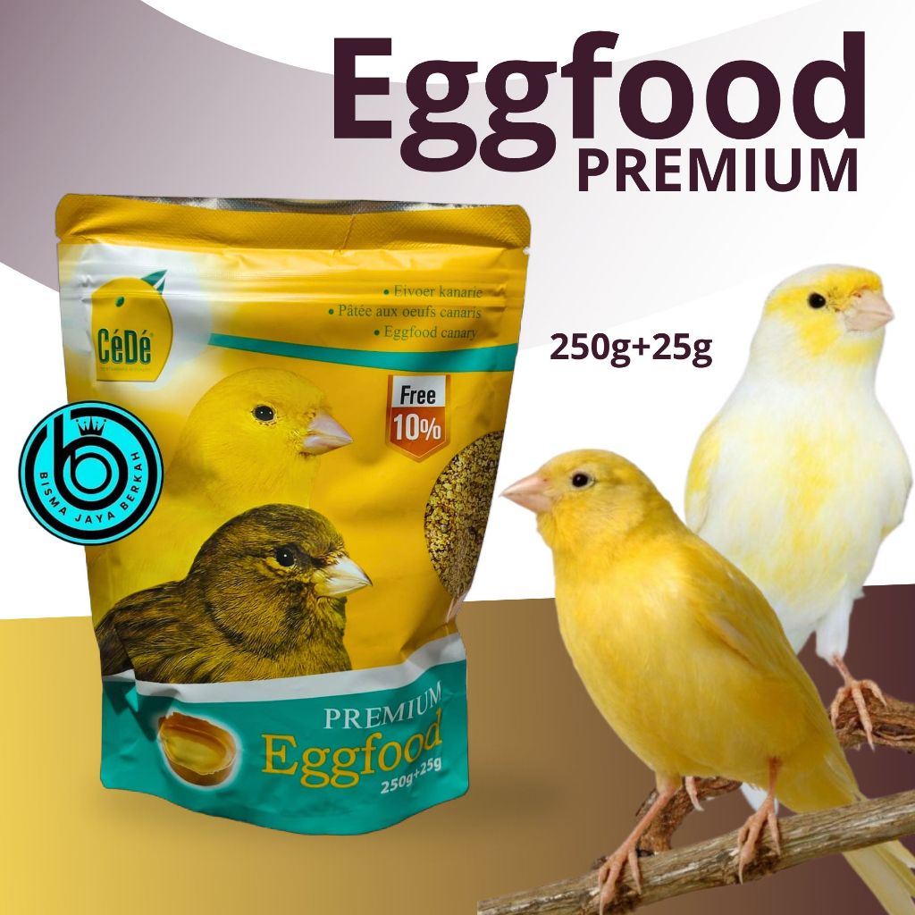 Eggfood Premium 250gram+25gram CeDe cananry CD KENARI