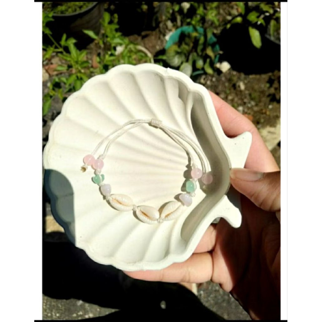 gelang kerang Bali wanita/gelang kerang kowok wanita/gelang tali serut