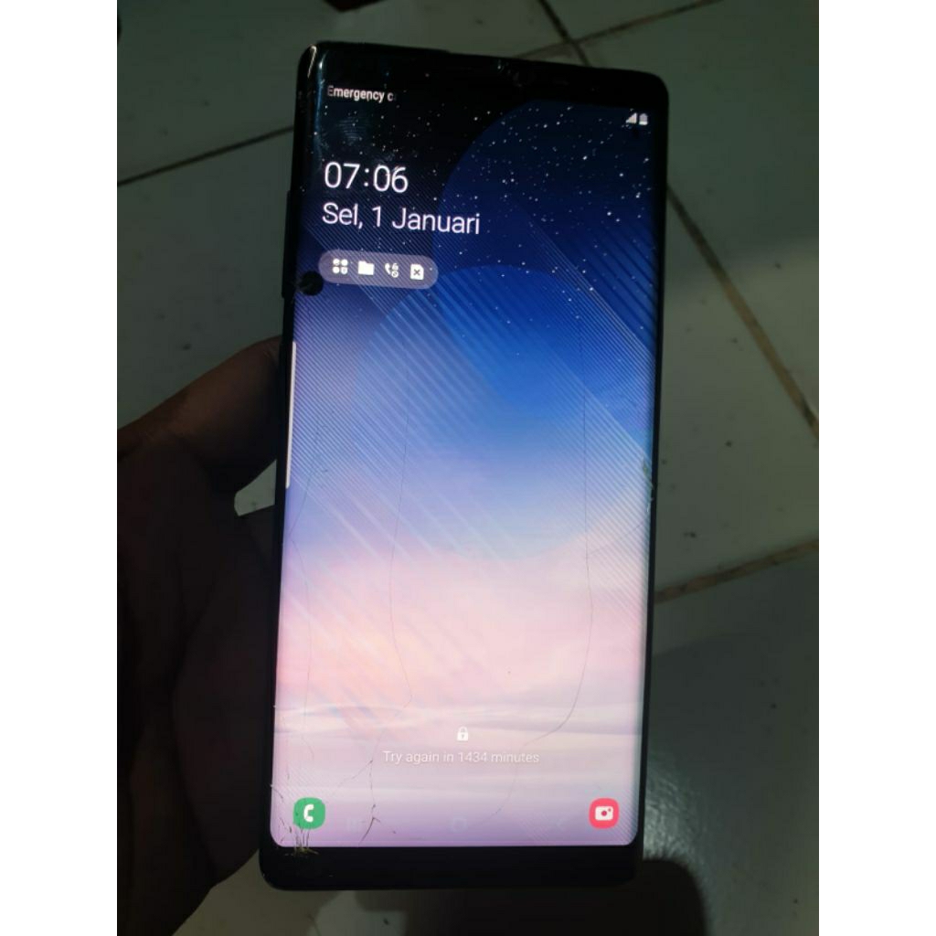 LCD Samsung Note 8 Ori Cabutan