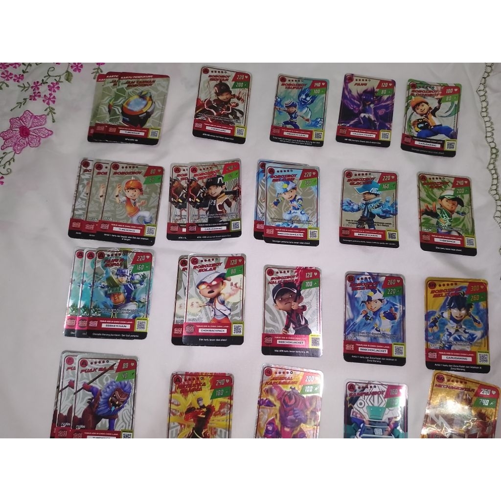 Kartu Boboiboy X ChokiChoki Hologram Limited