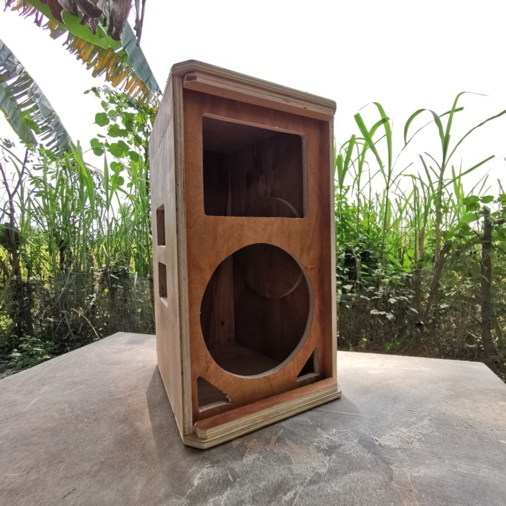 Box speaker SR 8 Inch Single Tweeter Box Speaker Monitor Tebal 12mm