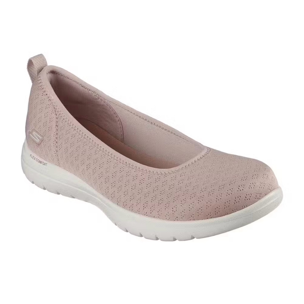 skechers flat warna taupe preloved