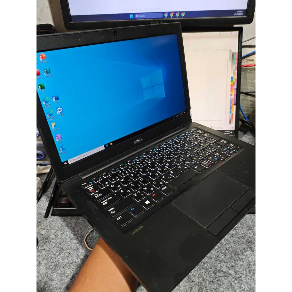 Laptop Dell 7280 Core i5 Gen 7 RAM 8GB Nvme|SSD 256Gb Normal