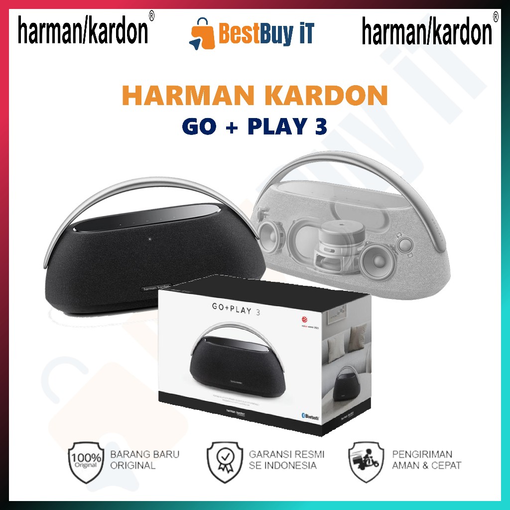 Harman Kardon Go + Play 3 Portable Bluetooth speaker