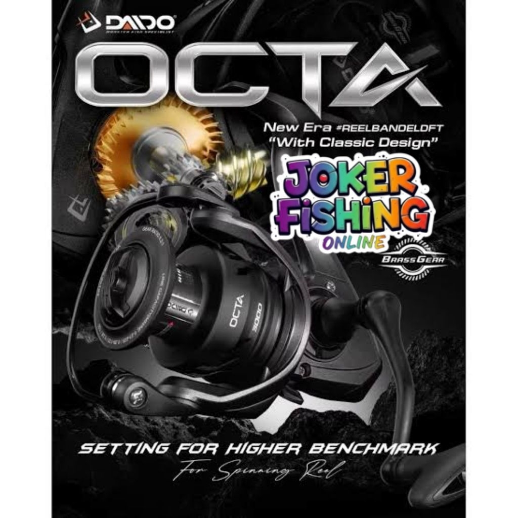 REEL DAIDO OCTA (1000-6000) - POWER HANDLE