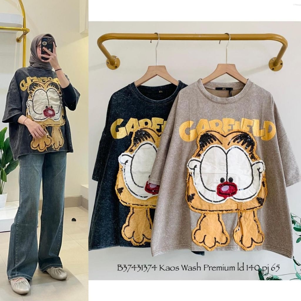 Real pic Original dan TERMURAH Kaos Jeans wash tebal PREMIUM IMPORT / Kaos Jumbo PREMIUM Butik / Kao