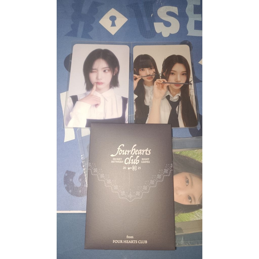 (READY INA/SIAP KIRIM) WTS PHOTOCARD PC FOUR HEARTS CLUB OFFICIAL JIWOO UNIT JUUN YEON