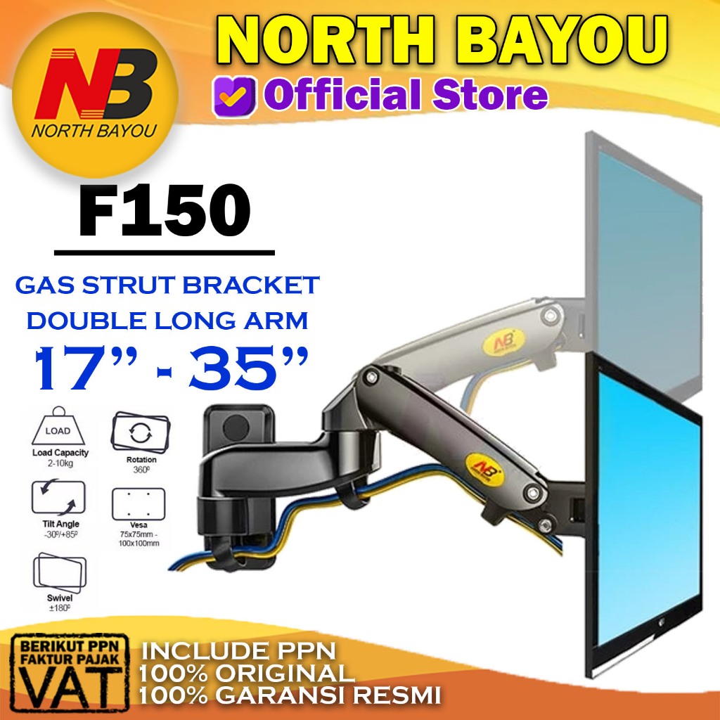 NB F150 F-150 NORTH BAYOU F150 GAS STRUT SPRING MONITOR BRACKET 17-35"