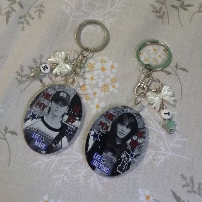 Keychain mark dan taeyong nct