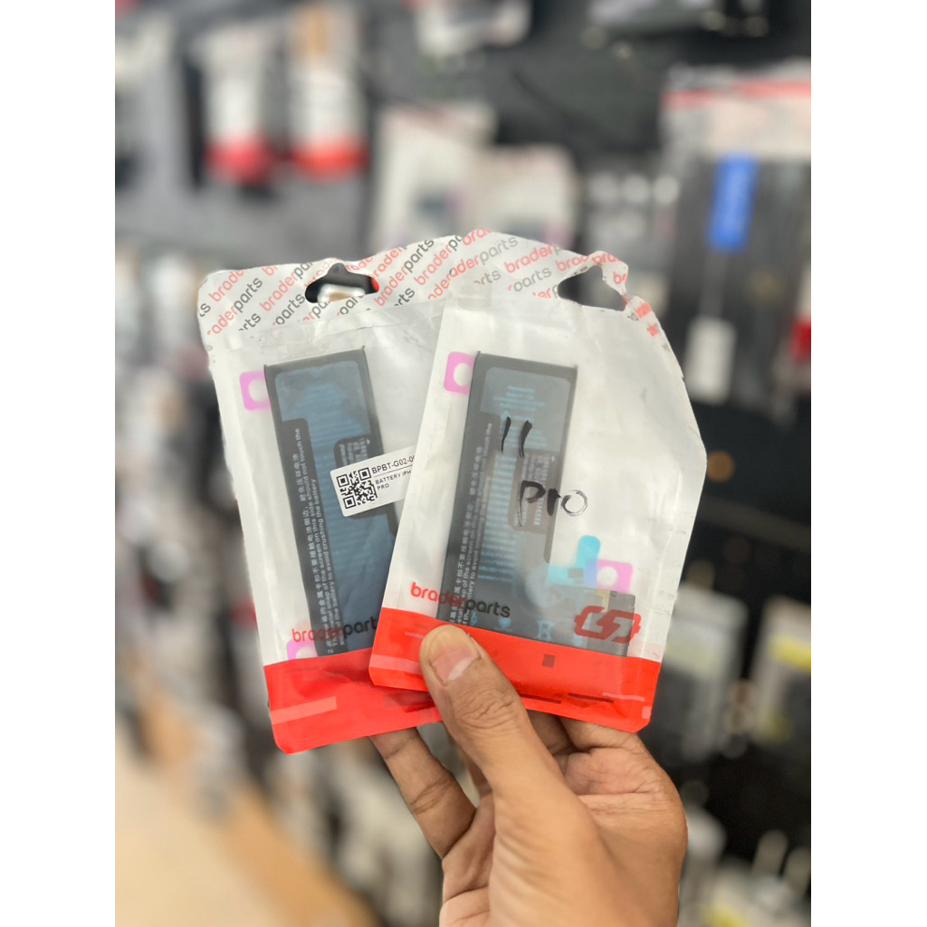 BATRE IPHONE 11 PRO ORIGINAL 100% BRADERPARTS KUALITAS TERBAIK BERGARANSI TERMURAH