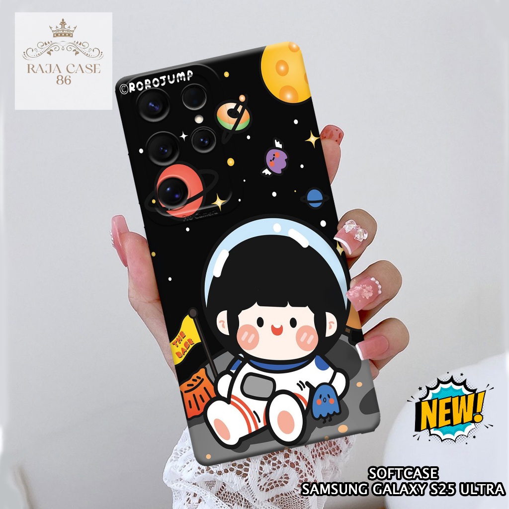 Softcase Samsung Galaxy S25 ULTRA - rajacase - Casing Samsung Galaxy S25 ULTRA - Motif case Cartoon 