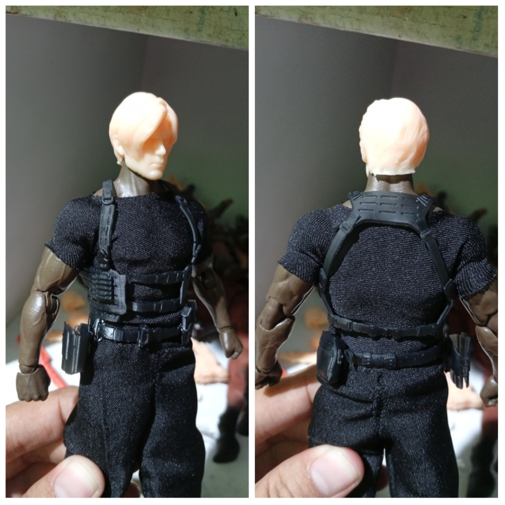 Holster Belt W3apon accessories Leon Kennedy RE9 Requiem Resident Evil kitbash Action Figure Vtoys M