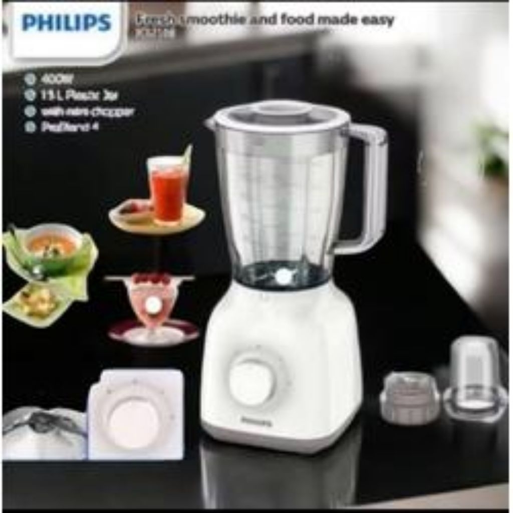 PROMO TERLARIS BLENDER  HR-2106 BLENDER philips TABUNG PLASTIK ANTI PECAH