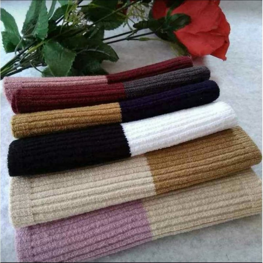 Ciput/Inner Bandana Rajut Premium 2 Warna Anti Melara - inner hijab adem & nyaman di pakai seharian.