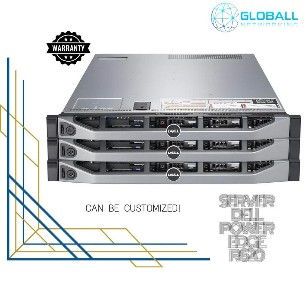 Server Dell PowerEdge R620 RAM 128gb DDR3
