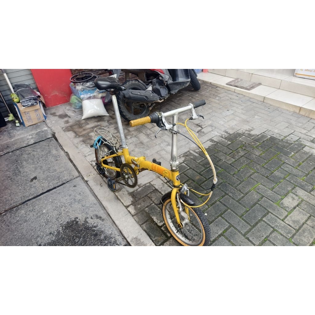 B2W polygon 16" sepeda lipat folding bike