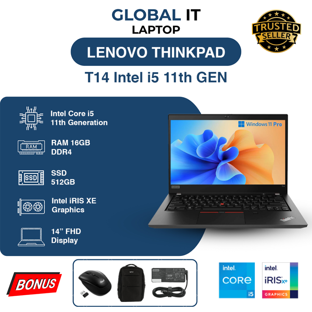LENOVO T14 CORE i5 GEN 11