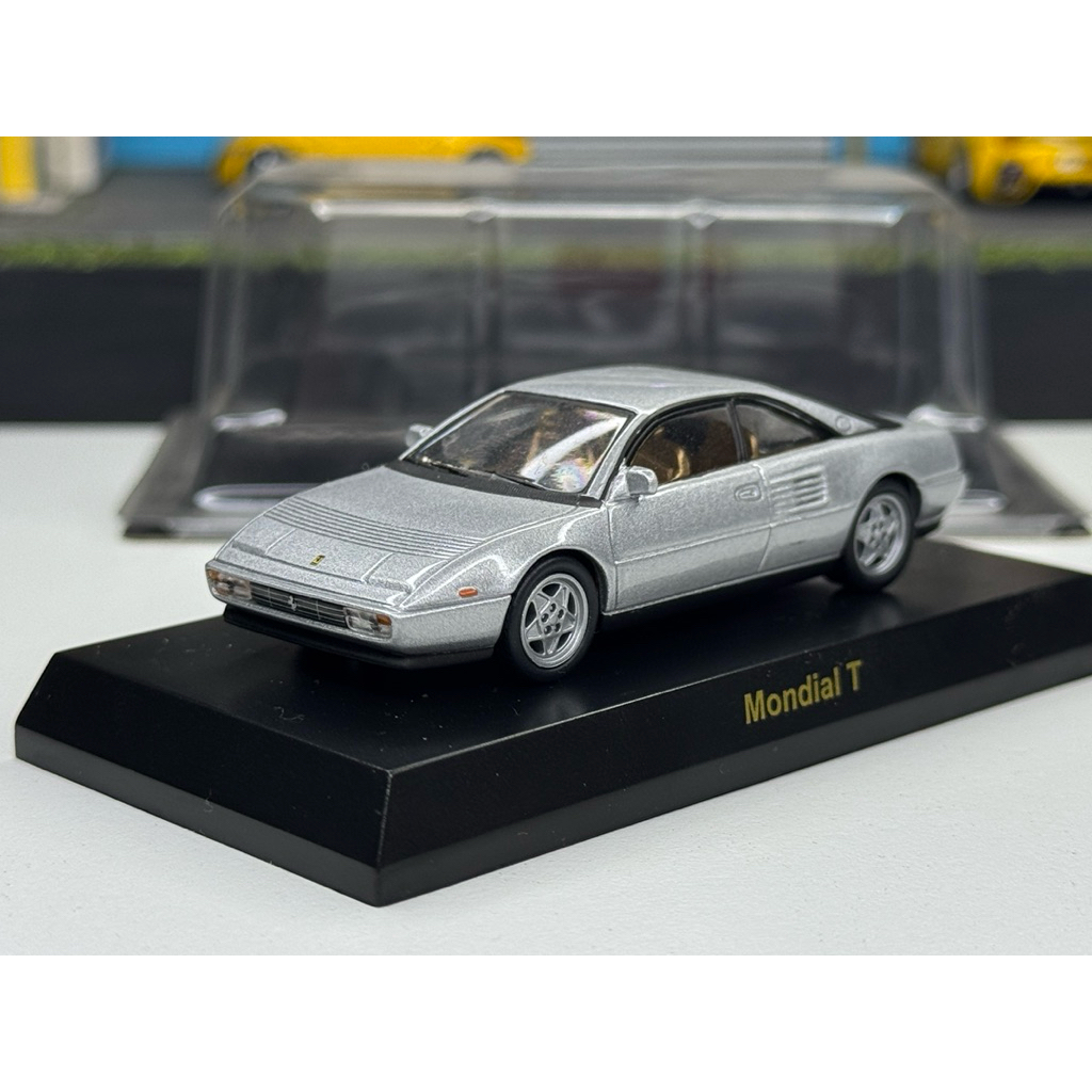 Kyosho 1:64 Ferrari Mondial T Silver Diecast