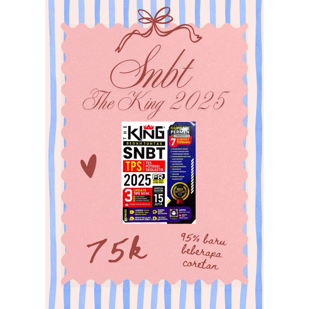 Buku SNBT The King 2025