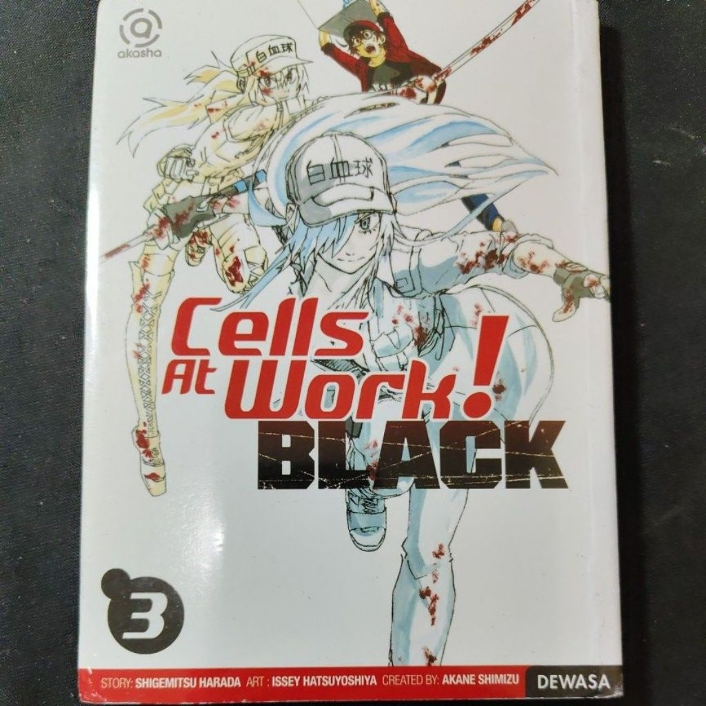 Komik Cells at work Black 3 (segel)