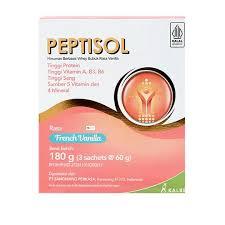 Peptisol 189 gr - Vanila, Susu Formula Tinggi Protein untuk Pemulihan