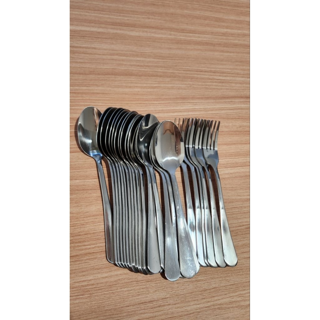 Preloved Sendok Hotel Tebal Stainless Steel