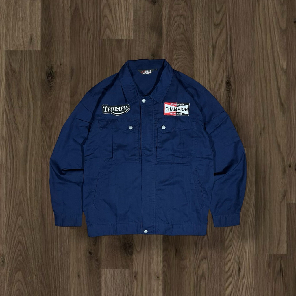 WORK JACKET AITOZ WORKER JAPAN CUSTOMPATCH