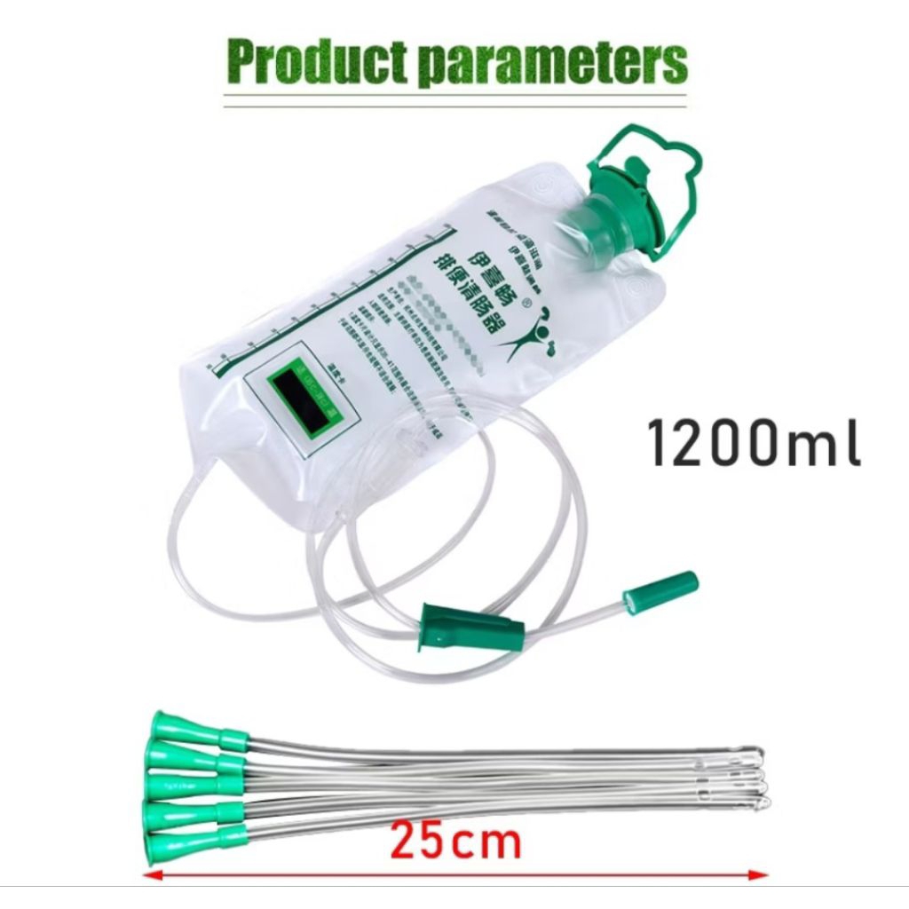 Cleansing Enema Set / Kantong Kantung Enema / Wadah Enema Set