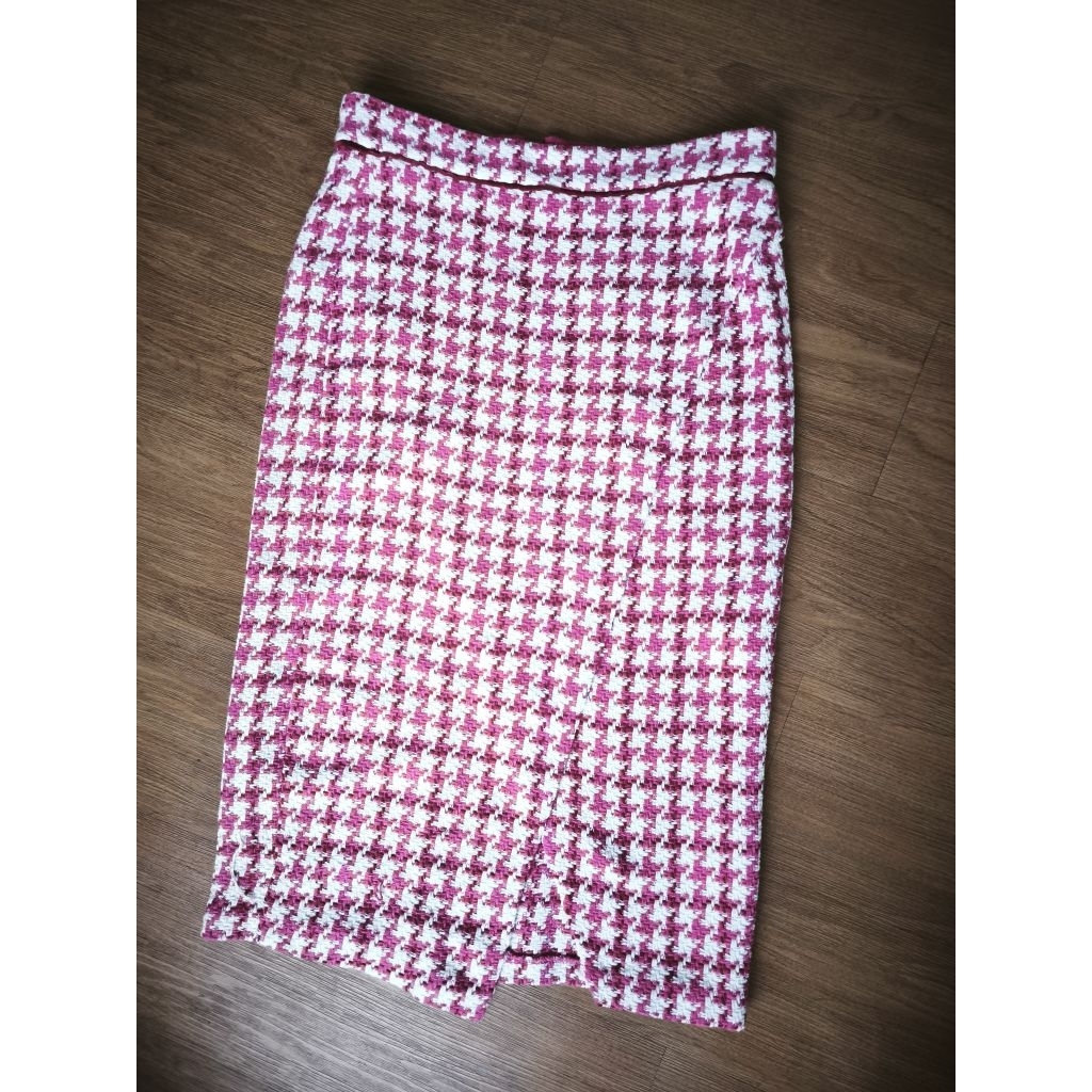 Zara tweed skirt.