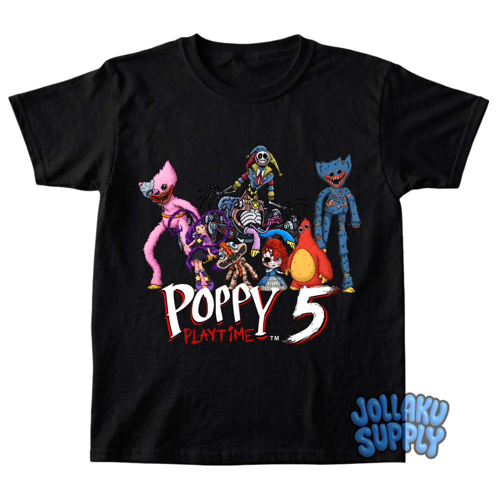 Kaos Anak Poppy Playtime 5 Baju Anak Poppy Playtime Chapter 5