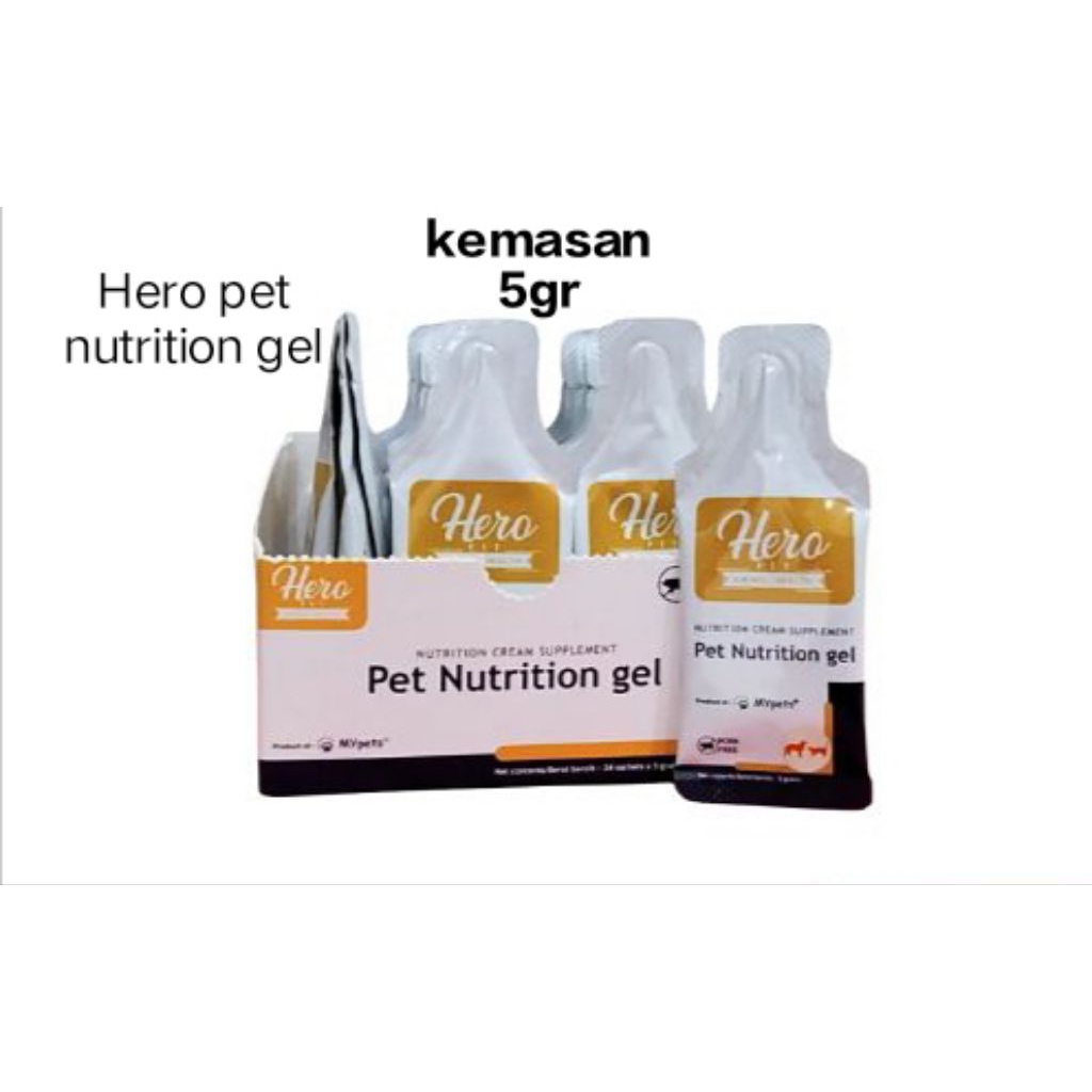 Hero pet nutrition gel