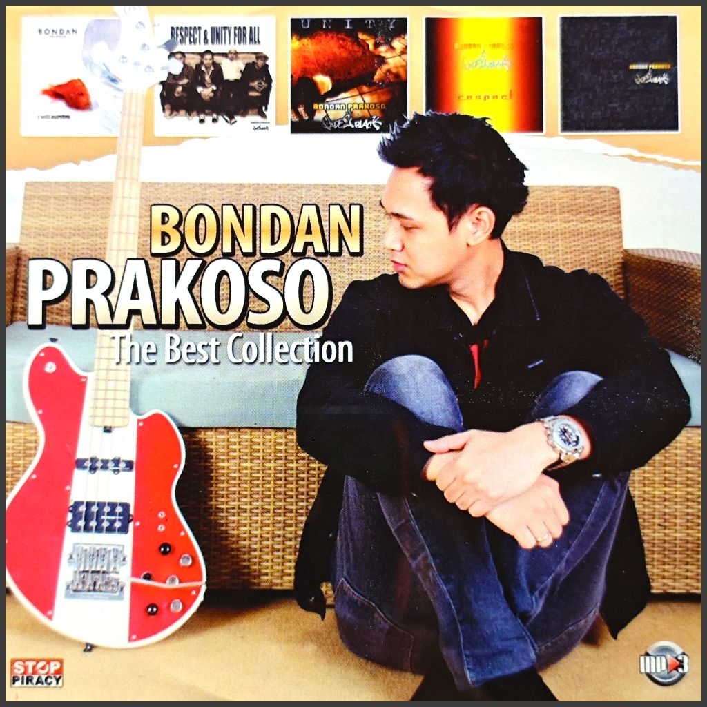 Kaset MP3 Audio Lagu Pop Indonesia Bondan Prakoso - Kotak Band Album Edisi Pilihan Terlaris