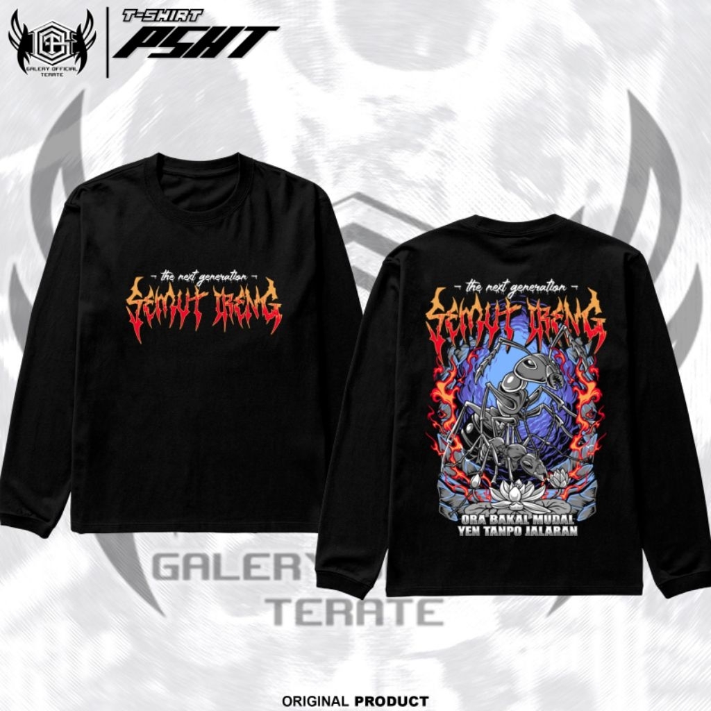 KAOS PSHT SEMUT IRENG KAOS SH TERATE TERBARU KAOS SH TERATE NEW TERATE SEMUT IRENG