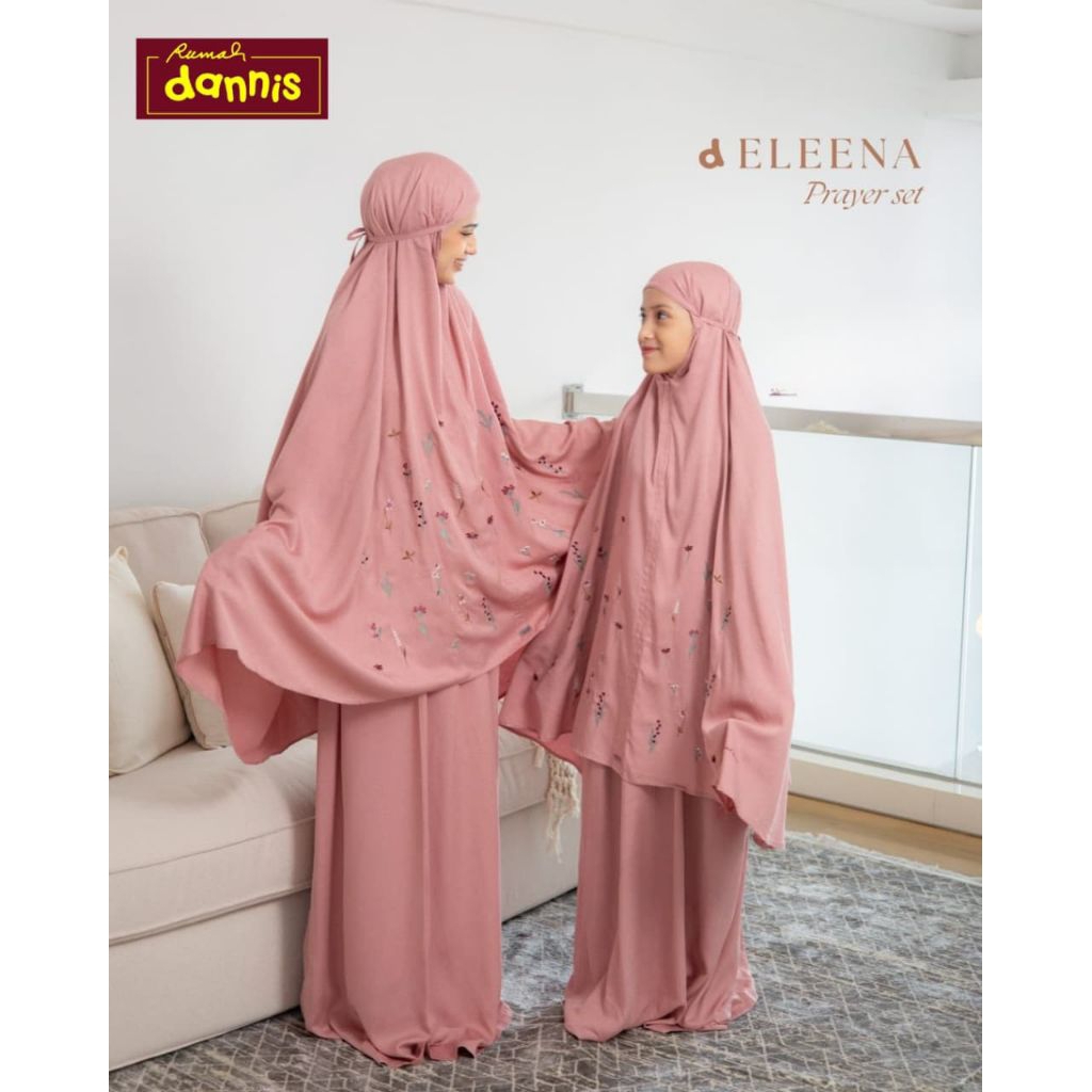 Mukena Dannis D'Eleena / Mukena Dannis Terbaru / Mukena Dannis setelan